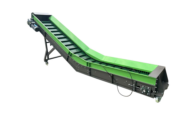 Cinta transportadora angular