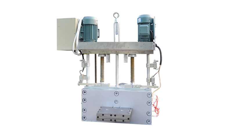 Cabezal eléctrico de doble troquel