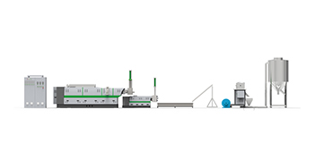 薄膜回收效率低、人工成本高？绿岛塑机推出薄膜手工喂料回收造粒机组应对行业挑战