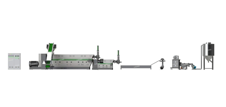 plastic recycling line