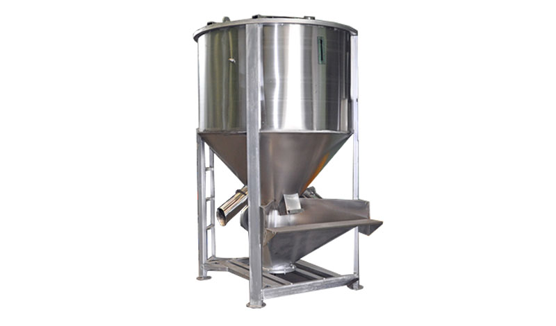 Vertical Plastic Mixing and Drying Machine