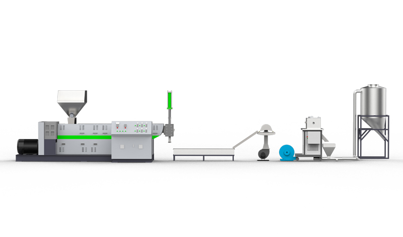 Hard Scrap One Stage Recycling Machine Line