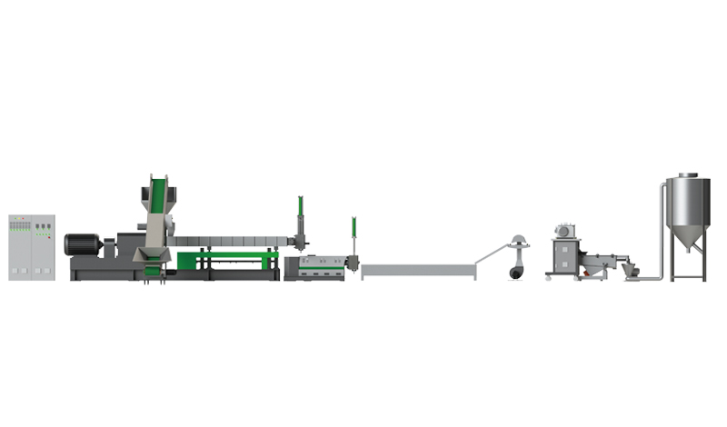 Parallel Twin Screw Extruder Pelletizing Line