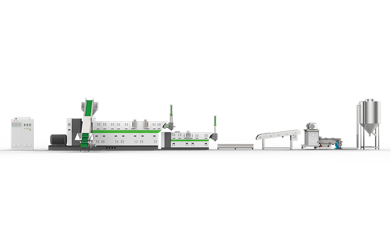 Hard Scrap Two Stage Recycling Machine Line