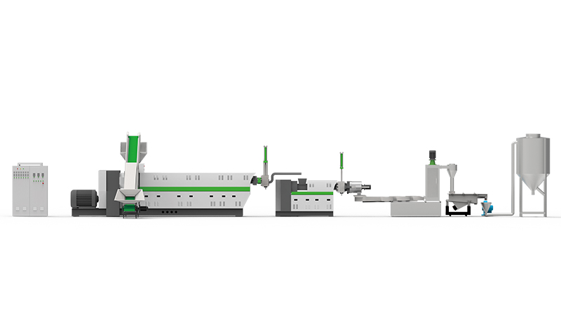 LDK PE Water Ring Hot Cutting Granulator