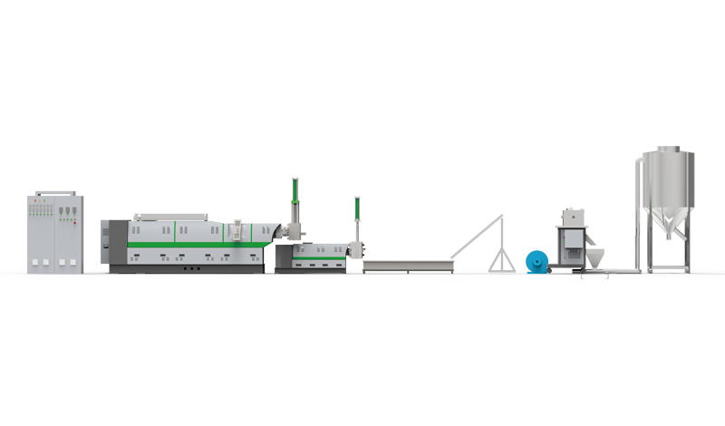 LDF Film Manual Feeding Granulator