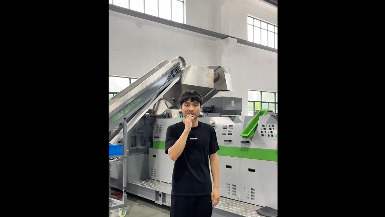 PPPE hard material double stage granulation